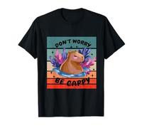 Capybara Mignon Animal édifiant ne Vous inquiétez Pas Cappy T-Shirt