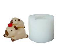Capybara - Moule en silicone en forme d'animal pour bougies, résine, savon, argile et crème glacée | Moule Capybara pour chocolat, bonbons et travaux manuels - Moule en silicone multi-usage