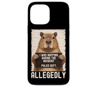 Capybara Mugshot I Was Napping During The Incident Coque pour iPhone 13 Pro Max