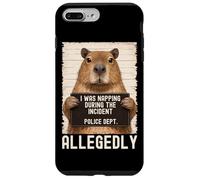 Capybara Mugshot I Was Napping During The Incident Coque pour iPhone 7 Plus/8 Plus
