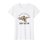 Capybara n'a Pas Le Temps d'expliquer Le mème des Dinosaures T-Shirt Graphique avec Valeur