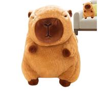 Capybara Oreiller chauffant à la main de luxe - Jouet chauffant à main d'hiver - en peluche Capybara | Coussin animal en peluche multifonctionnel pour collection