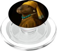 Capybara Peinture Fille Perle Boucles d'oreilles Art Garçons Filles Enfants PopSockets PopGrip pour MagSafe
