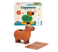 Radis et Capucine - Capybara terre cuite poreuse avec graines de chia