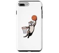 Capybara Playing Sports Wild Animal Rodents Basketball Coque pour iPhone 7 Plus/8 Plus