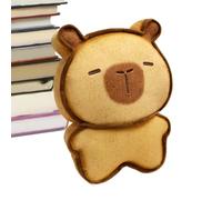 Capybara Plush Boll - Portosa Jouet en Peluche Capybara | Coussin Pour Animaux En Peluche Doux, Mignon Choyeuse Au Toast, Décoration De La Maison Confortable, Peluche Imagine