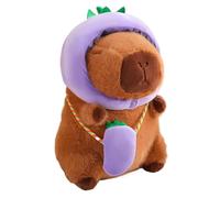 Capybara Plush, Stuffed Animal Capybara, Capybara Stuffed Doll, Soft Capybara Plushie, Capybara Pillow Toy, 28cm Vegetable Theme Design Soft and Cozy Material for Boys Girls