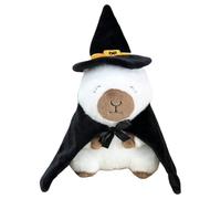 Capybara Plush Toy 23cm Halloween Pumpkin Vampire Cape Stuffed Animal