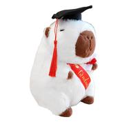 Capybara Plush Toy - Animal en peluche souple, jouet Capybara réaliste | Félicitations jouets de remise des diplômes, adorable adorable peluche Capybara, grand animal en peluche capybara câlins