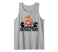 Capybara Poids de levage drôle Entraînement Musculaire Musculaire Débardeur
