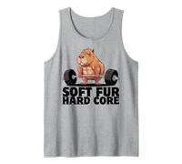 Capybara Poids de levage drôle Entraînement Musculaire Musculaire Débardeur