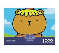 Capybara Puzzle 1000 Pièces Jeu Cadeau Unique Pet Mignon Puzzle À Faire Soi-même pour Décoration D'intérieur,Cadeaux Adultes Et Enfants À Partir De 14 Ans70x50cm/1000pcs