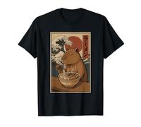 Capybara Ramen Japanese Funny Graphic Kawaii Anime T-Shirt