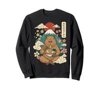 Capybara Ramens Nouilles Japonaises Kawaii Sweatshirt