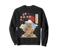 Capybara Ramens Nouilles Japonaises Kawaii Sweatshirt