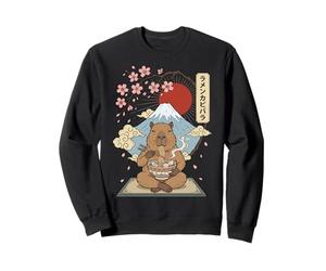 Capybara Ramens Nouilles Japonaises Kawaii Sweatshirt