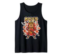 Capybara Samurai Ukiyo-e Japon Katana Japonais Débardeur