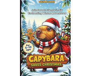 Capybara Saves Christmas: Six Sparkling, Joyful Adventures with Forest Friends Discovering the Magic of Winter in Stories for Children Aged 6 to 10