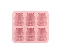 Capybara Shaped Ice Mold 3D Funny Reusable Non Stick Freezer Tray - Maker for Use | Durable Food Grade Silicone Design System, Detailed 3D Animal Shape Structure Feature, Easy Release Non