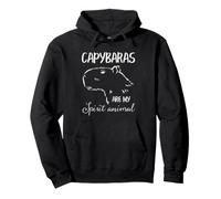 Capybara Spirit Animal Funny Rongeurs Citation Sweat à Capuche