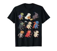 Capybara Spooky Witch Boo Zombie Capybara Halloween Garçon Enfant T-Shirt