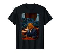 Capybara Stock Trader in Business Suit Meme T-Shirt