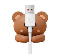 Capybara Support de câble | Clip adhésif | Convient aux cordons de moins de 6 mm de diamètre | Pour clés, chargeur, extension USB, appareil, téléphone, bureau, mur, maison, voiture, chevet
