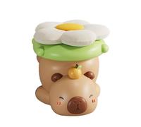 Capybara Tabouret à langer en forme d'animal mignon 28,2 x 24,2 x 21,9 cm