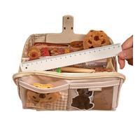 Capybara - Trousse à crayons Capybara - Trousse à crayons multicouche | Organiseur de papeterie esthétique avec pendentif, jolie trousse à crayons multicouches pour voyages et camps, Costume de luxe,