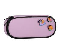 Capybara Trousse d'école à compartiments violette ovale 22x10x5 cm