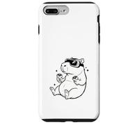 Capybara VR Joueur Drôle Réalité Virtuelle Gamer Coque pour iPhone 7 Plus/8 Plus