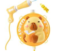 Capybara Water Soaker Toy, 2000ml Backpack Squirter Game System, Pull Push Action Pool Fight, Outdoor Water Play Tank, for Beach Pool Backyard Lake Picnic Party Use