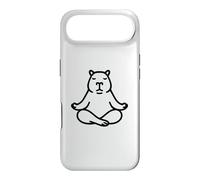 Capybara Yoga Lotus Méditation Zen Lover Noir Coque pour iPhone Air