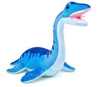 capybaraflying Peluche Plésiosaure réaliste de 35cm/14in,série Wild créative Peluche Plésiosaure, idéale pour décorer Une scène d'anniversaire,Dinosaure Jouet éducatif Amusant pour Enfants (Bleu)