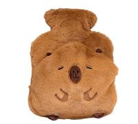Capybaras Bouillotte portable pour les mains et les pieds en polaire douce Coussin chauffant multifonction