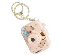 Capybaras Design Keychain Avec Un Projecteur Miniature Intégré Parfait Pour Les Étudiants Et Fans D'adorables Accessoires Gadget Amusant Pour Étudiants