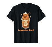 Capyccino Glace Capybara Café Cappuccino Glacé Kawaii T-Shirt