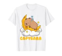 CapyFun Sleepy Moon Capybara T-Shirt