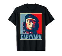 Capyvara - Revolution Capybara Poster Art Che Guevara T-Shirt