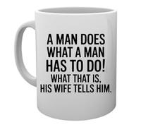 Capzy A Man Does What A Man Has To Do Tasse Mug Cup