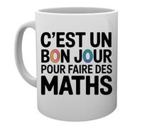 Capzy C’est Un Bon Jour Pour Faire Des Maths Un Verre Bière Agresser Tasse Tasse Mug Cup