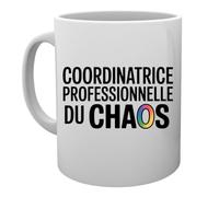 Capzy Coordinatrice Professionnelle Du Chaos Un Verre Bière Agresser Tasse Tasse Mug Cup