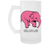 Capzy Delirium Elephant Transparent Bière Agresser Transparent Beer Mug