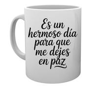 Capzy Es Un Hermoso Día Para Que Me Dejes En Paz Vidrio Cerveza Taza Tasse Mug Cup