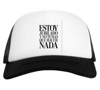 Capzy Estoy Jubilado Y No Tengo Que Hacer Nada Vidrio Cerveza Taza Casquette De Baseball Unisexe Enfants Blanche Et Noire Baseball Cap Unisex Kids Black White