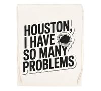 Capzy Houston I Have So Many Problems Sac à Provisions Réutilisable Shopping Bag Beige