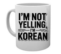 Capzy Im Not Yelling Im Korean Tasse Mug Cup