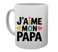 Capzy J’aime Mon Papa Un Verre Bière Agresser Tasse Tasse Mug Cup