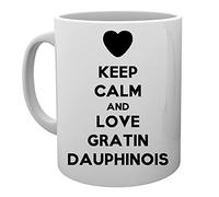 Capzy Keep Calm And Love Gratin Dauphinois Tasse Mug Cup