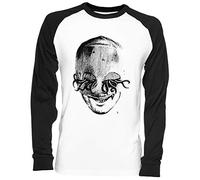 Capzy Le Poulpe Mystère Blanc Unisex Baseball T-Shirt Mens Womens Baseball